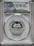 2020-S 25C Salt River Bay NP -Silver PR70DCAM