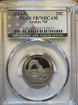 2014-S 25C Arches NP PR70DCAM