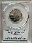 2007-S 25C Washington PR70DCAM