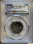 2010-S 25C Yosemite NP PR70DCAM