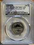 2013-S 25C White Mountain NP PR70DCAM