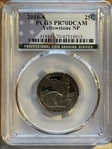 2010-S 25C Yellowstone NP PR70DCAM