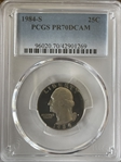 1984-S 25C PR70DCAM