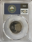 2000-S 25C New Hampshire PR70DCAM