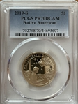 2019-S $1 Native American PR70DCAM