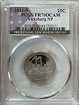 2011-S 25C Vicksburg NP PR70DCAM