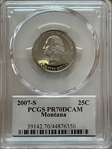 2007-S 25C Montana PR70DCAM