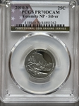 2010-S 25C Yosemite NP - Silver PR70DCAM