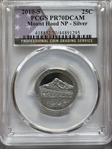 2010-S 25C Mount Hood NP - Silver PR70DCAM