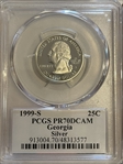 1999-S 25C Georgia Silver PR70DCAM