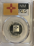 2008-S 25C New Mexico Silver PR70DCAM