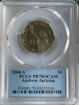 2008-S $1 Andrew Jackson PR70DCAM