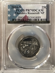 2016-S 25C Theodore Roosevelt NP PR70DCAM
