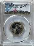 2015-S 25C Saratoga NP PR70DCAM