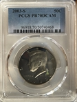 2003-S 50C PR70DCAM