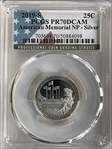 2019-S 25C American Memorial NP - Silver PR70DCAM