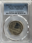 2017-S $1 Native American PR70DCAM