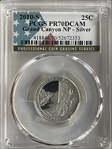2010-S 25C Grand Canyon NP - Silver PR70DCAM