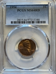 1954 1C MS64RD