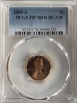 2005-S 1C PR70DCAM