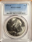 1974-D $1 MS65