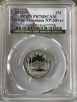 2013-S 25C White Mountain NP-Silver PR70DCAM