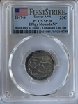 2017-S 25C Effigy Mounds NP Enhanced Unc Set FDI Denver ANA SP70