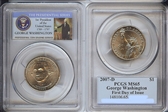 2007-D $1 George Washington First Day of Issue MS65