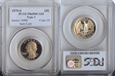 1979-S 25C Type 1 PR69DCAM