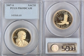 2007-S SAC$1 PR69DCAM