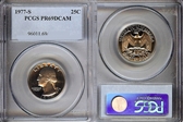 1977-S 25C PR69DCAM