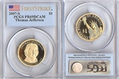 2007-S $1 Thomas Jefferson First Strike PR69DCAM