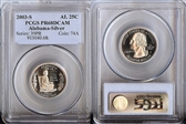 2003-S 25C Alabama Silver PR68DCAM