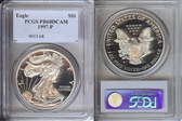 1997-P $1 Silver Eagle PR68DCAM