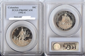 1992-S 50C Columbus PR69DCAM