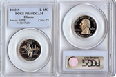 2003-S 25C Illinois PR69DCAM