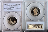 2003-S 25C Maine PR69DCAM