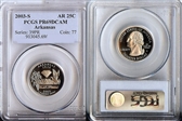 2003-S 25C Arkansas PR69DCAM