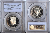 1997-S 50C Silver PR68DCAM
