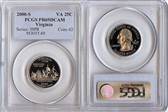 2000-S 25C Virginia PR69DCAM