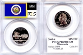2005-S 25C Minnesota PR69DCAM