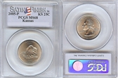 2005-P 25C Kansas Satin Finish SP68