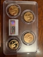 2010-S 4 pc. Presidential Dollar Set PR69DCAM