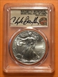 2020-(S) $1 Silver Eagle - Emergency Issue Struck at San Francisco FDI Naismith Private Coll MS70