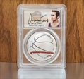 2020-P $1 Basketball Hall of Fame 1st Official Colorized U.S. Coins FDI Jerry West PR70DCAM