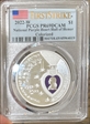 2022-W $1 National Purple Heart Hall of Honor Colorized First Strike PR69DCAM