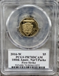 2016-W $5 100th Anniv. Nat'l Parks First Strike PR70DCAM