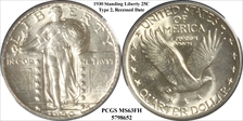 1930 25C MS63FH