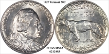 1927 50C Vermont MS62