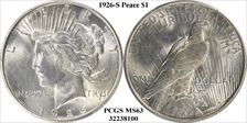 1926-S $1 MS63